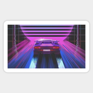 Syntwave Sticker